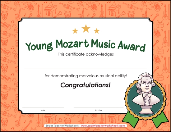 Young Mozart Award