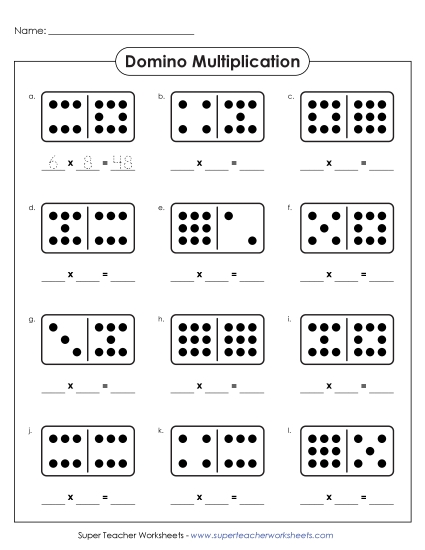 Domino Multiplication