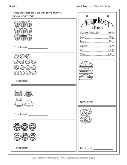 Bakery Multiplication