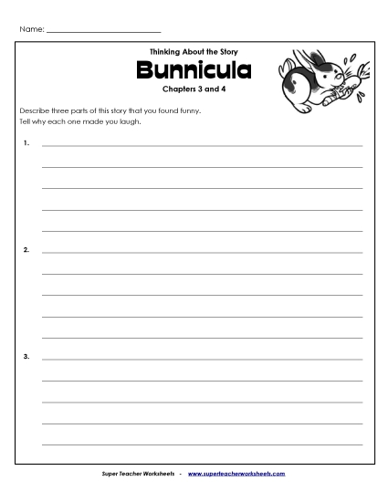 Chapters 3 & 4: Writing Prompt