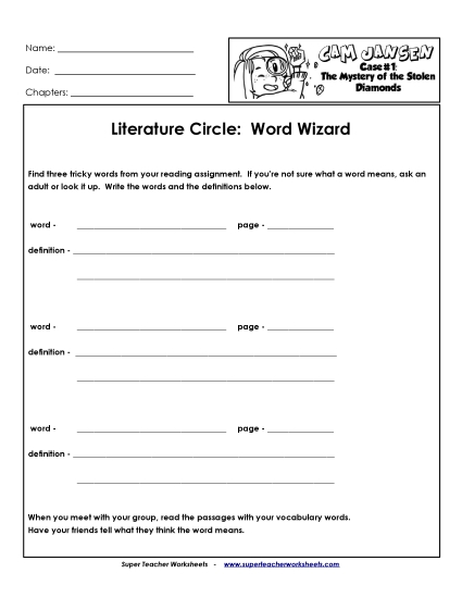 Lit. Circles: Word Wizard