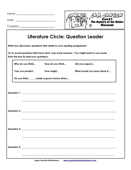 Lit. Circles: Question Leader