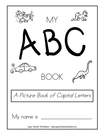 Alphabet Picture Book<br>(Upper Case Letters)