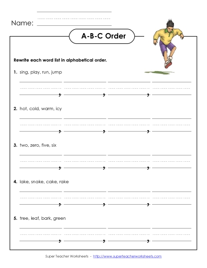 Basic ABC Order #2