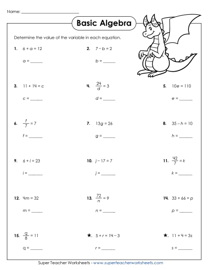 Finding the Values of Variables #2