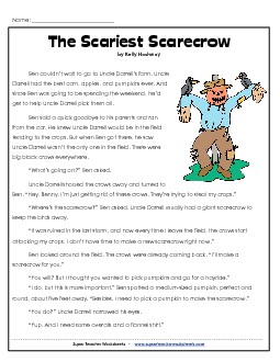 Scariest Scarecrow (Fiction)