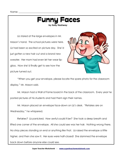 Funny Faces (Fiction)