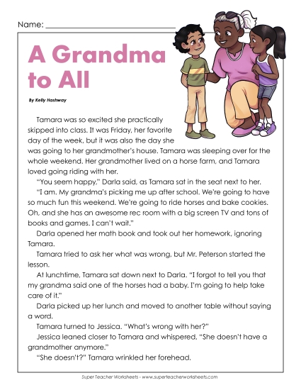 Grandma to All (Fiction)