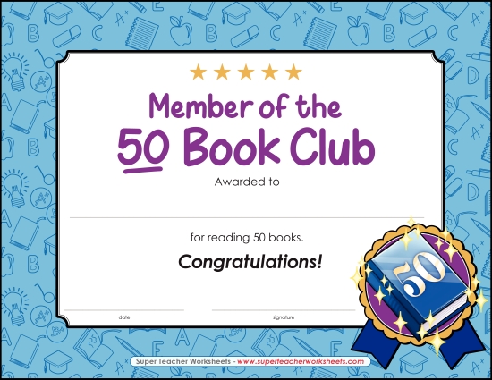 50 Book Award