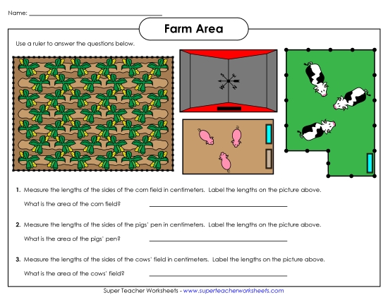 Farm: Area of Rectangles