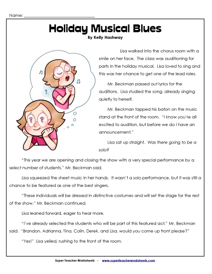 Holiday Musical Blues (Fiction)