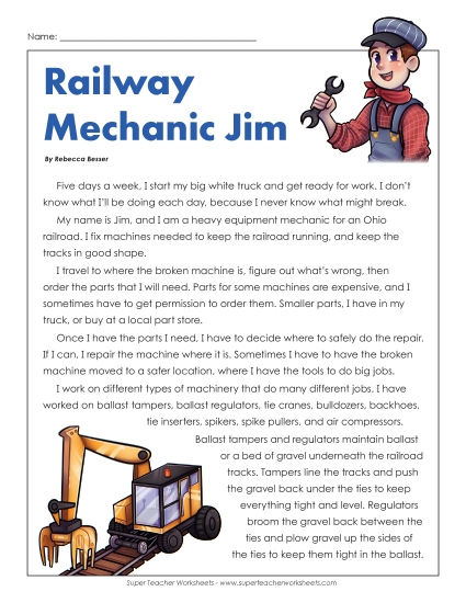 Railway Mechanic Jim