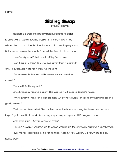 Sibling Swap (Fiction)