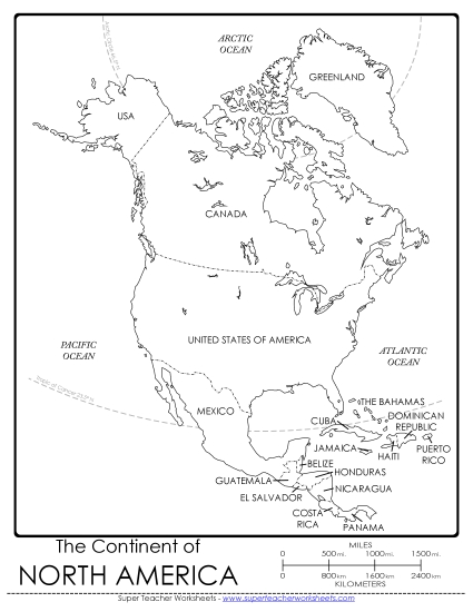 North America Map