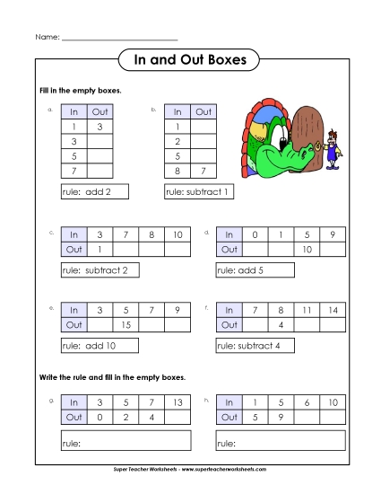 In-Out Boxes #1 (Basic)