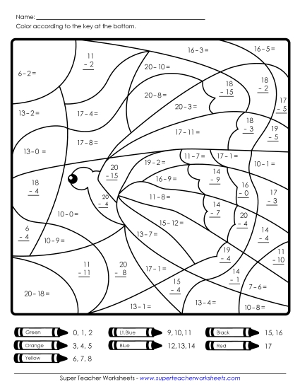 Subtraction: Butterfly