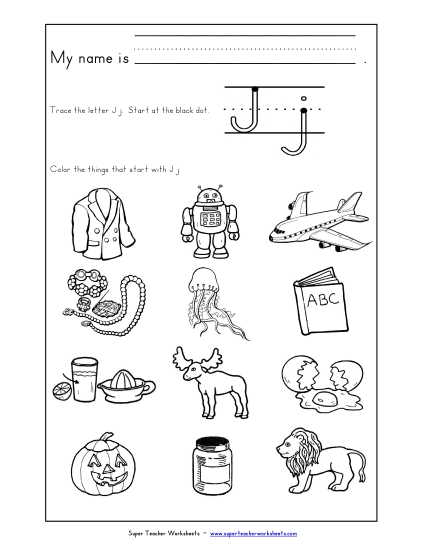 Words that Start with J j