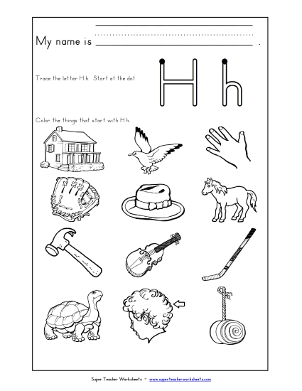 Words that Start with H h