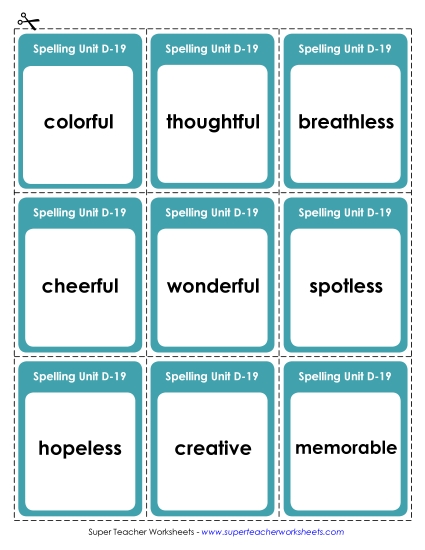 Flashcards (D-19)