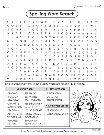 Word Search (F-29)