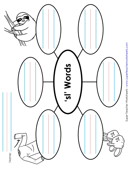 Word Web (Sl- Words) 