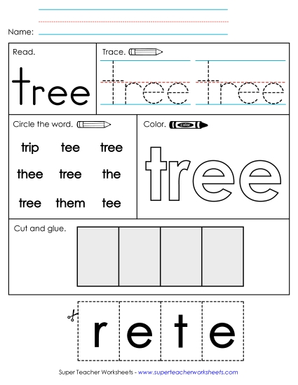 Worksheet 2: Tree