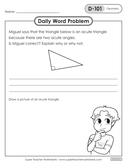Daily Word Problems <br>D-101 through D-105