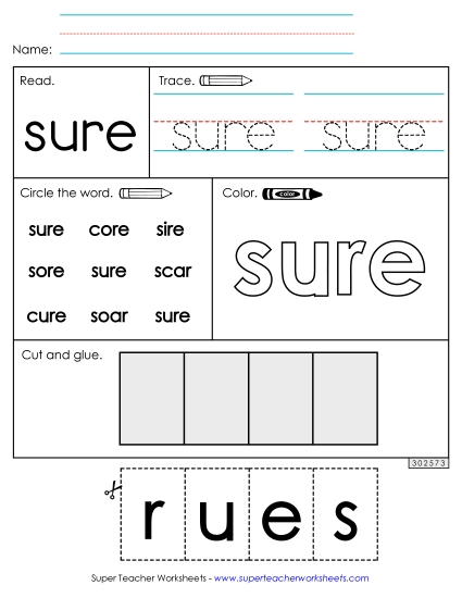 Worksheet 2: Sure