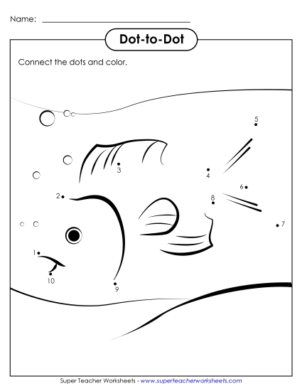 Dot-to-Dot: Fish