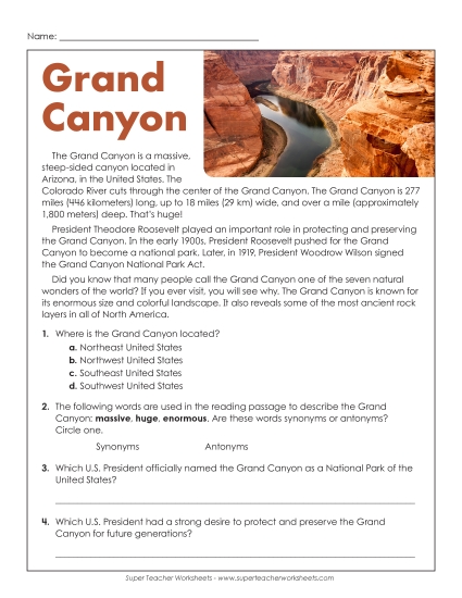 Grand Canyon (Short Passage)
