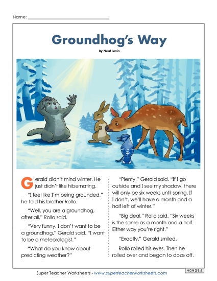 Groundhog\'s Way (Fiction)