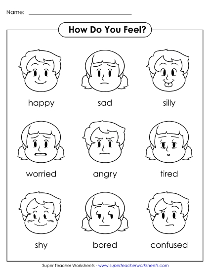 Basic Feelings Chart