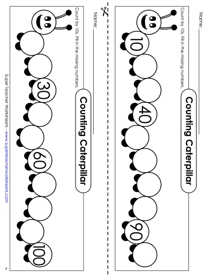 Caterpillar - Count By 10s