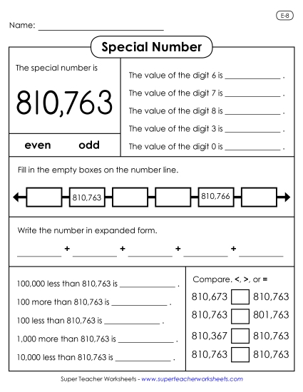 Special Number: 810,763