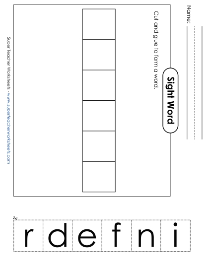 Large Cut-and-Glue: Friend