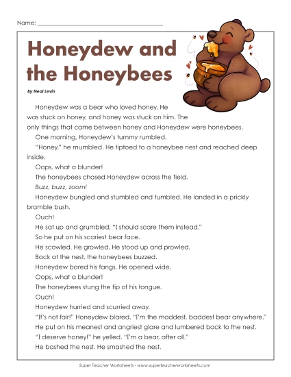 Honeydew and the Honeybees (Fiction)