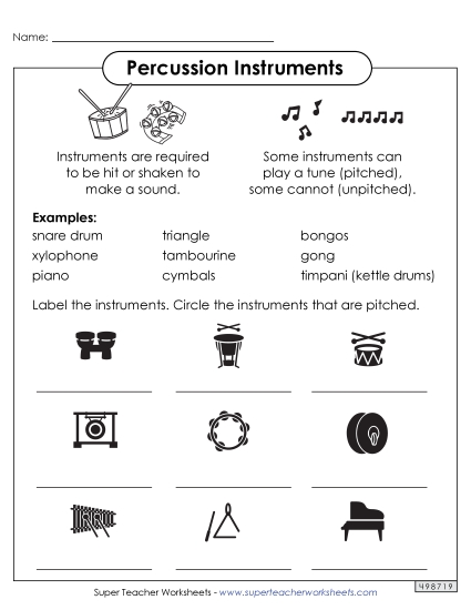 Percussion Instruments