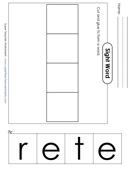 Large Cut-and-Glue: Tree