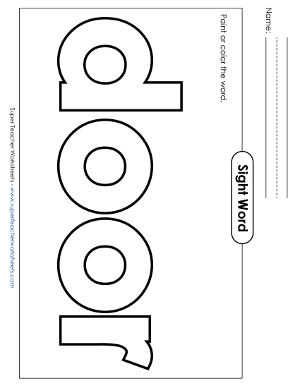 Paint or Color: Door