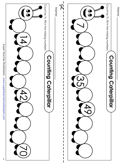 Caterpillar - Count By 7s