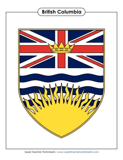 B.C. Escutcheon (Colour)