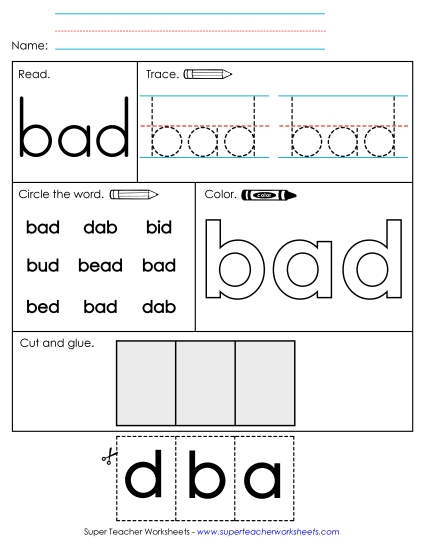 Worksheet 2: Bad