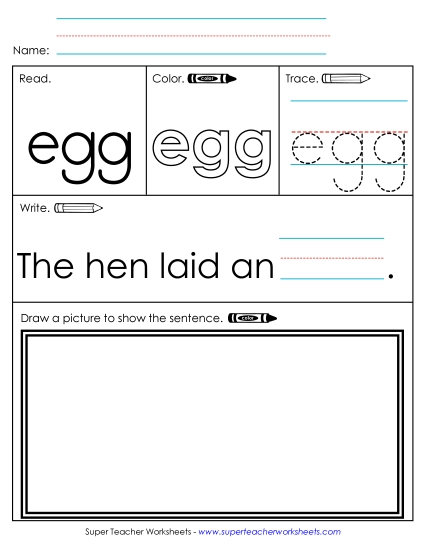 Worksheet 3: Egg