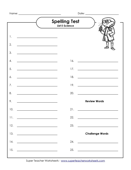 Spelling Test