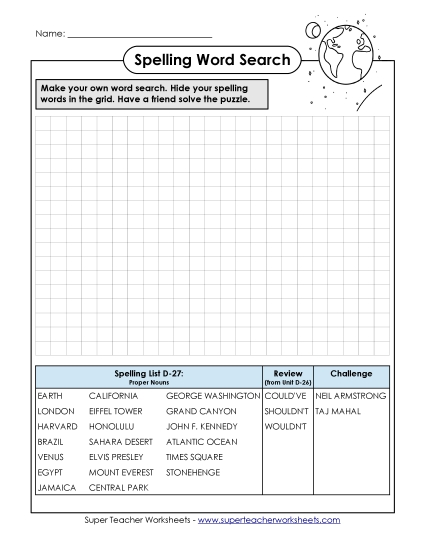 Make-a-Search (D-28)