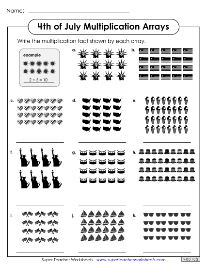 Multiplication Arrays