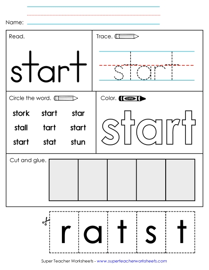 Worksheet 2: Start