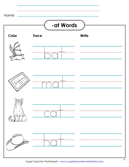 Trace and Write (-at)