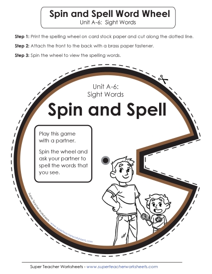 Spin and Spell (A-6)