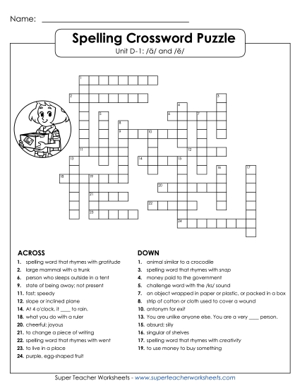 Crossword (D-1)